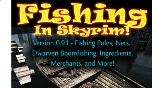 上古卷轴5 在Skyrim虚拟现实钓鱼mod